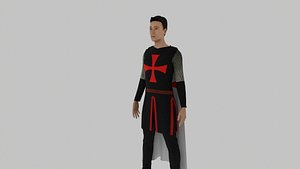 Templar 3D model