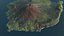 リアルな北部の火山