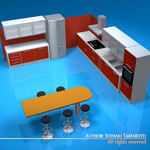 3ds kitchen furniture