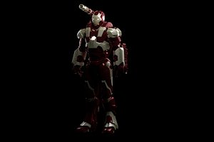 3D war machine model