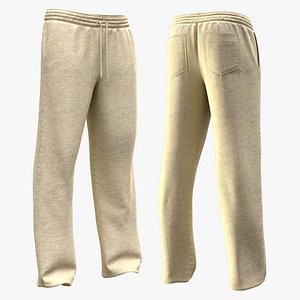 Man and Woman in Pants 1 3D model