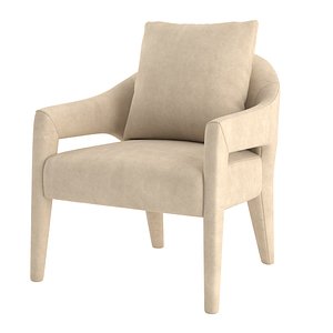 RH Isabella Lounge Chair 3D model