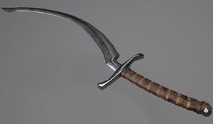 3D Sword Weapon Khopesh Model - TurboSquid 1489621