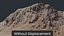 Formación de acantilados de montaña - Modelo PBR 3D