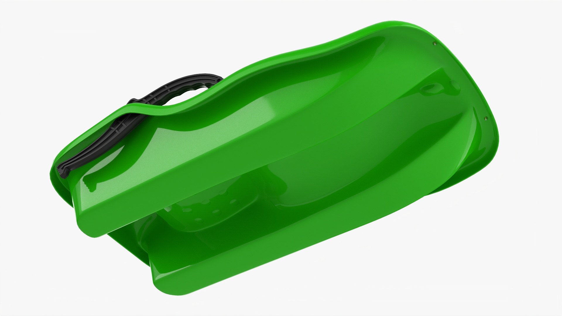 Snow sledge plastic 3D model - TurboSquid 1777418