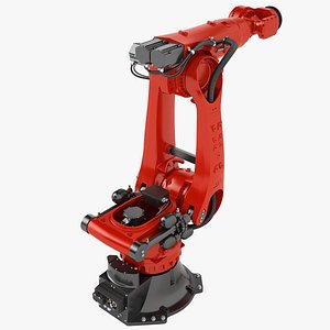 Industrial Robotic Arm Generic 04 3D model