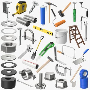 3D model Hand Tools Collection