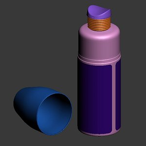 3d model spray bottle