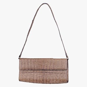 Crocodile Leather Purse Handbag Remastered