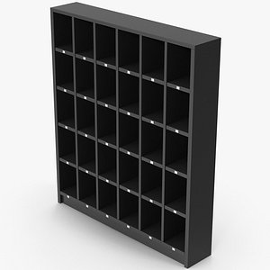 3D Market Cloth Shelves