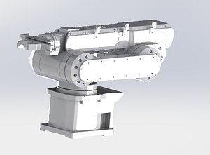 3D large mechanical manipulator model
