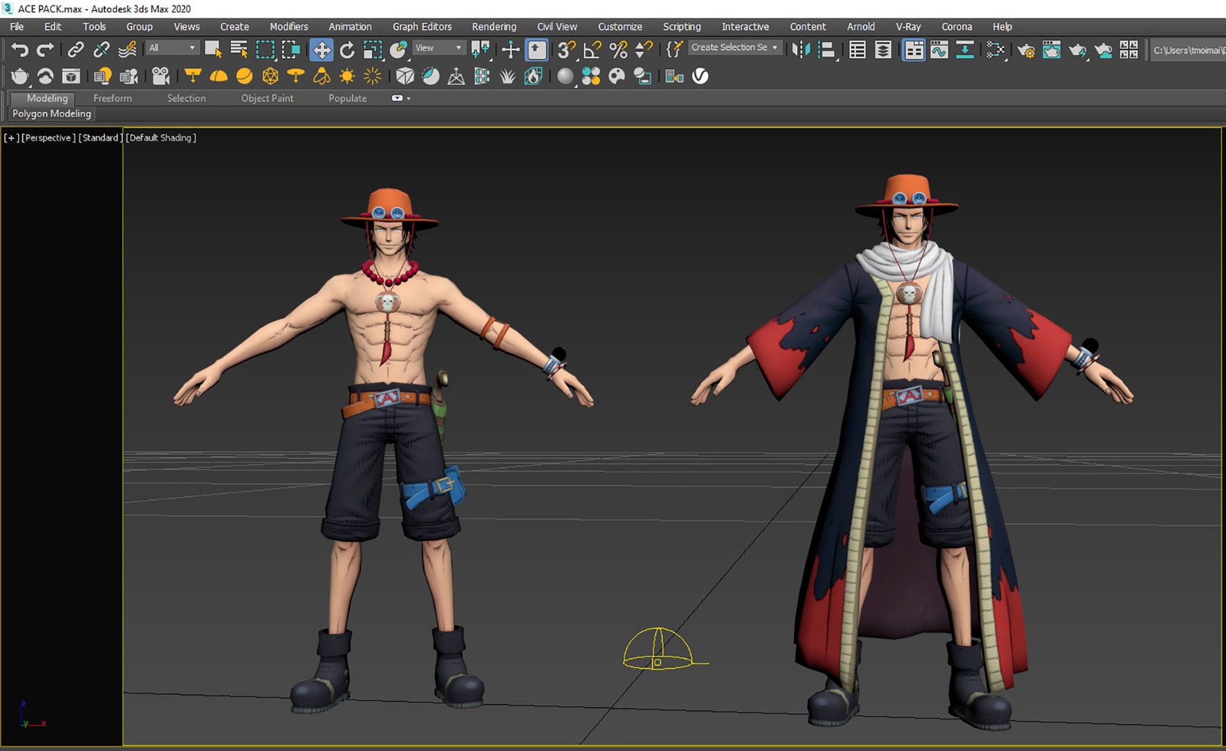 ONE PIECE - ACE 3D - TurboSquid 2357782