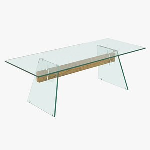 3D Compression Table Glas Italia model
