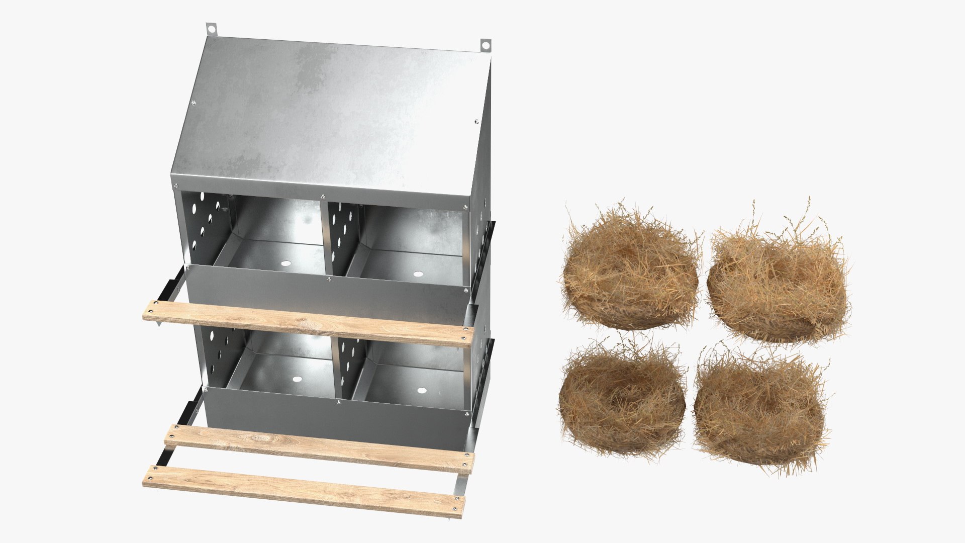 Chicken Nesting Boxes Collection 3D https://p.turbosquid.com/ts-thumb/f9/2nApT7/z3/chickennestingboxescollection3dmodel017/jpg/1688632869/1920x1080/fit_q87/6b8f92e62063be1e2baae7267b2b20e26649461a/chickennestingboxescollection3dmodel017.jpg