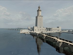 PHAROS ancient lighttower of ALEXANDRIA