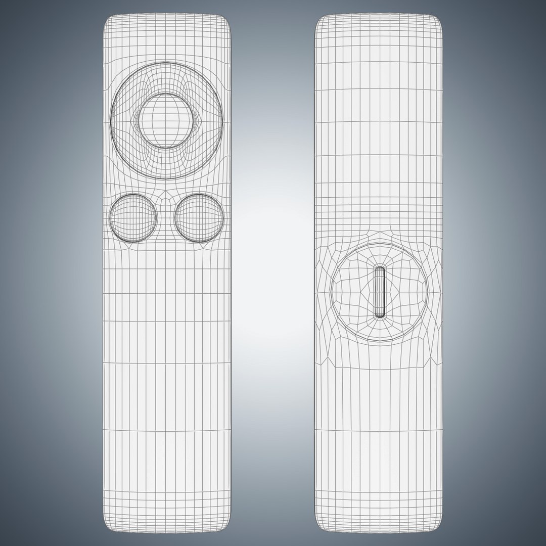Apple Tv Remote 3D Model - TurboSquid 556601