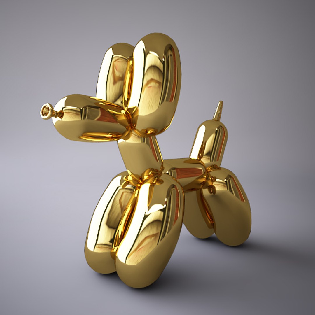 Max Jeff Koons Balloon Dog