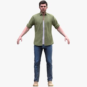 3D Man - Casual Outfit