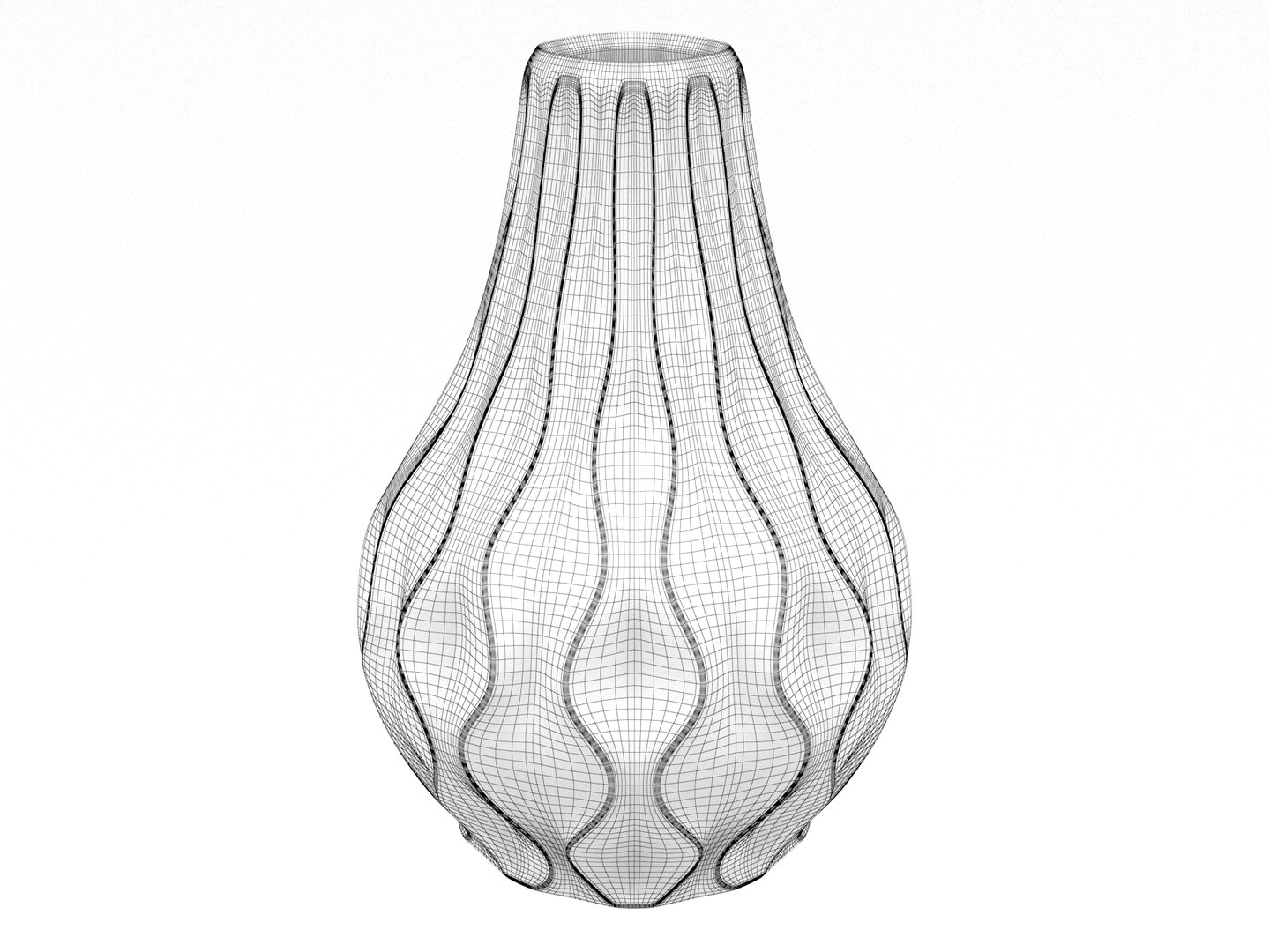 Decorative Vase 01 3D Model - TurboSquid 2265346
