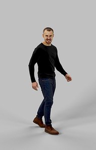 character people casual 3D model