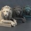 Escultura de león una obra maestra