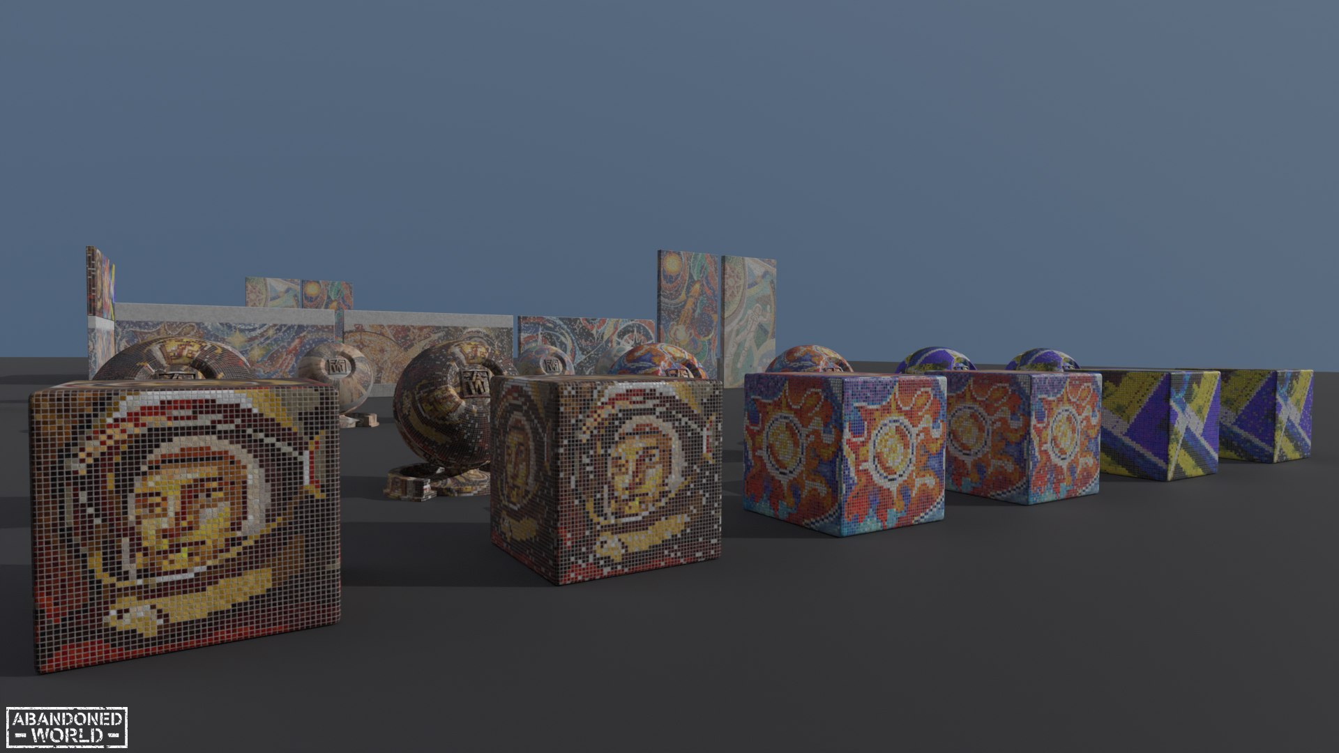 3D Soviet Mosaics Pack for UE4 and Unity model https://p.turbosquid.com/ts-thumb/f9/gkKOvA/ev/rendermosaic_009/jpg/1668134520/1920x1080/fit_q87/26a74acd3abfb4d6b5d679f69b95bb5c7aa91ad4/rendermosaic_009.jpg