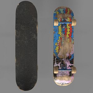 3D Dirt Skateboard