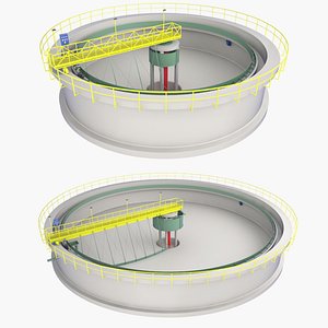 Water Treatment Plants v2 3D model