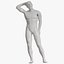 Bibliothèque de poses pour mannequin de studio : 9 poses