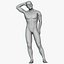 Mannequin masculin en pose 7 PBR