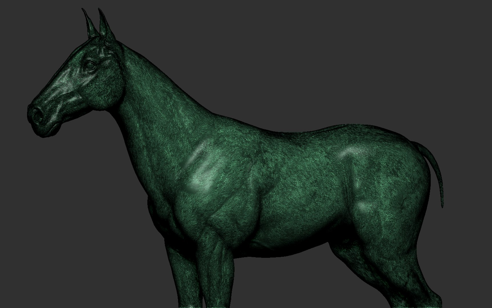 3D Horse Model - TurboSquid 1838954