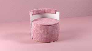 3D Patty Armchair 3D Model