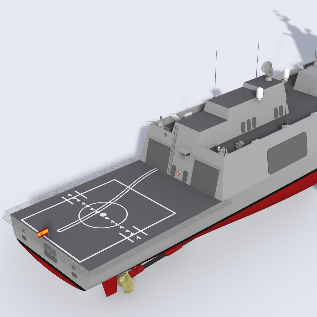 3D Model F110 Frigate - TurboSquid 1407774