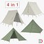Vintage Camping Tents Collection
