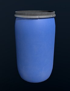 Plastic barrel