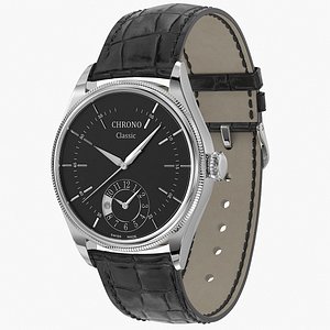 Chrono Classic Watch 2 Black Dial Closed