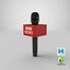 BBC Reporter Microphone