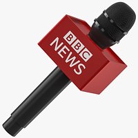BBC Reporter Microphone