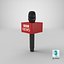 BBC Reporter Microphone