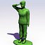 3d max female toy soldier