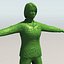 3d max female toy soldier