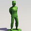 3d max female toy soldier