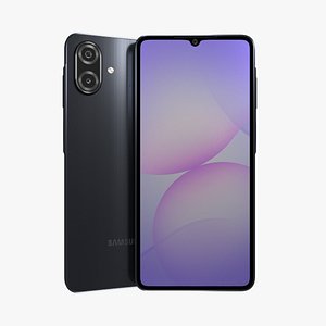 Samsung Galaxy A07 4G Gray 3D model