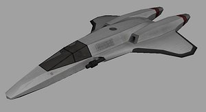 free obj mode space fighter