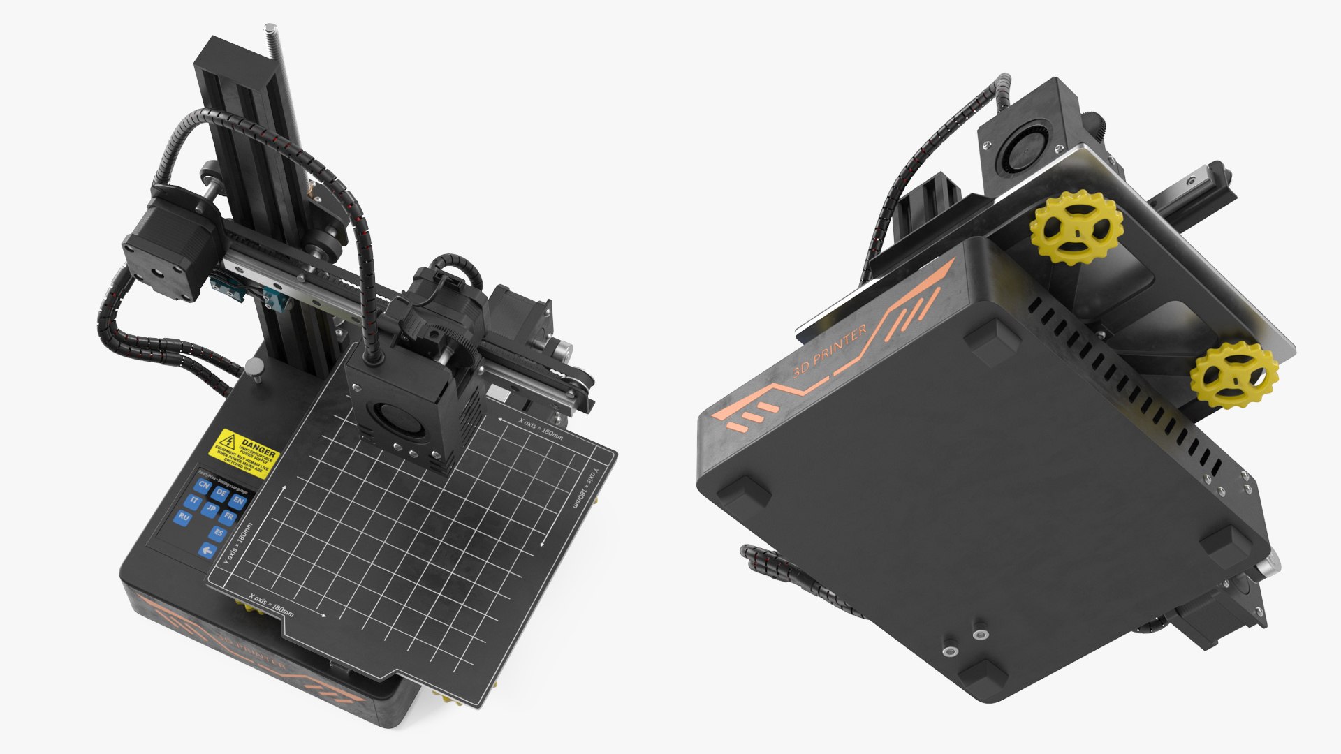 Mini Home 3D Printer Rigged Model - TurboSquid 2354743