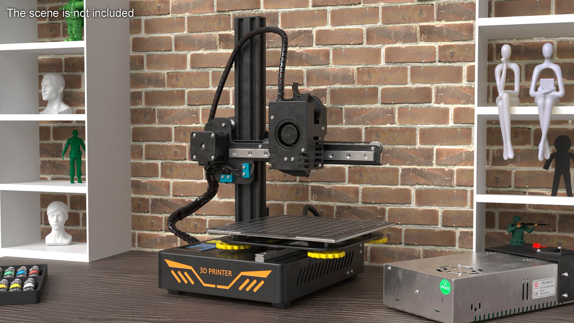 Mini Home 3D Printer Rigged Model - TurboSquid 2354743