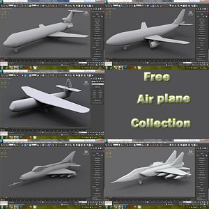 3d max Airplane collection
