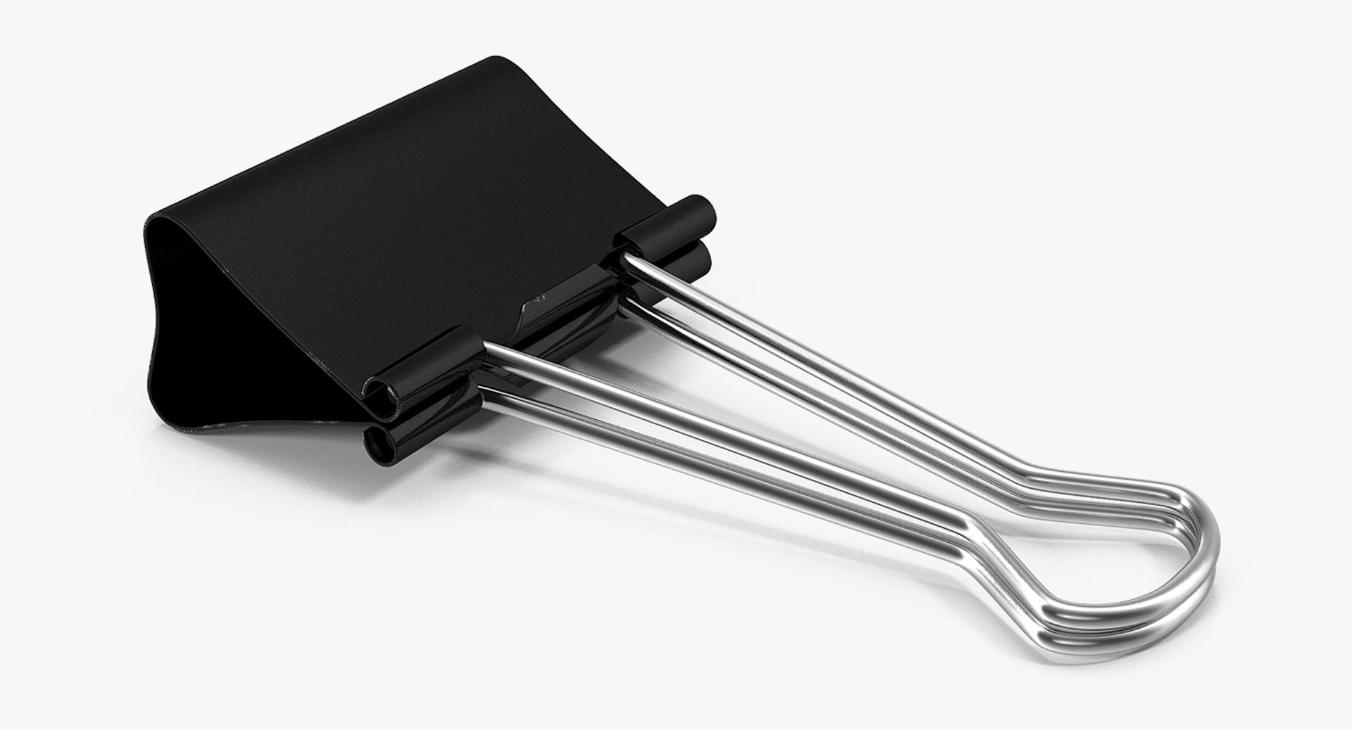 Big Binder Clip 3D model preview