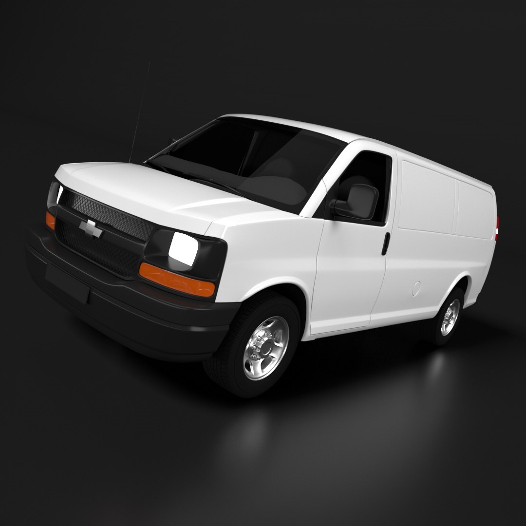 Chevrolet Express 3D Model - TurboSquid 2315202