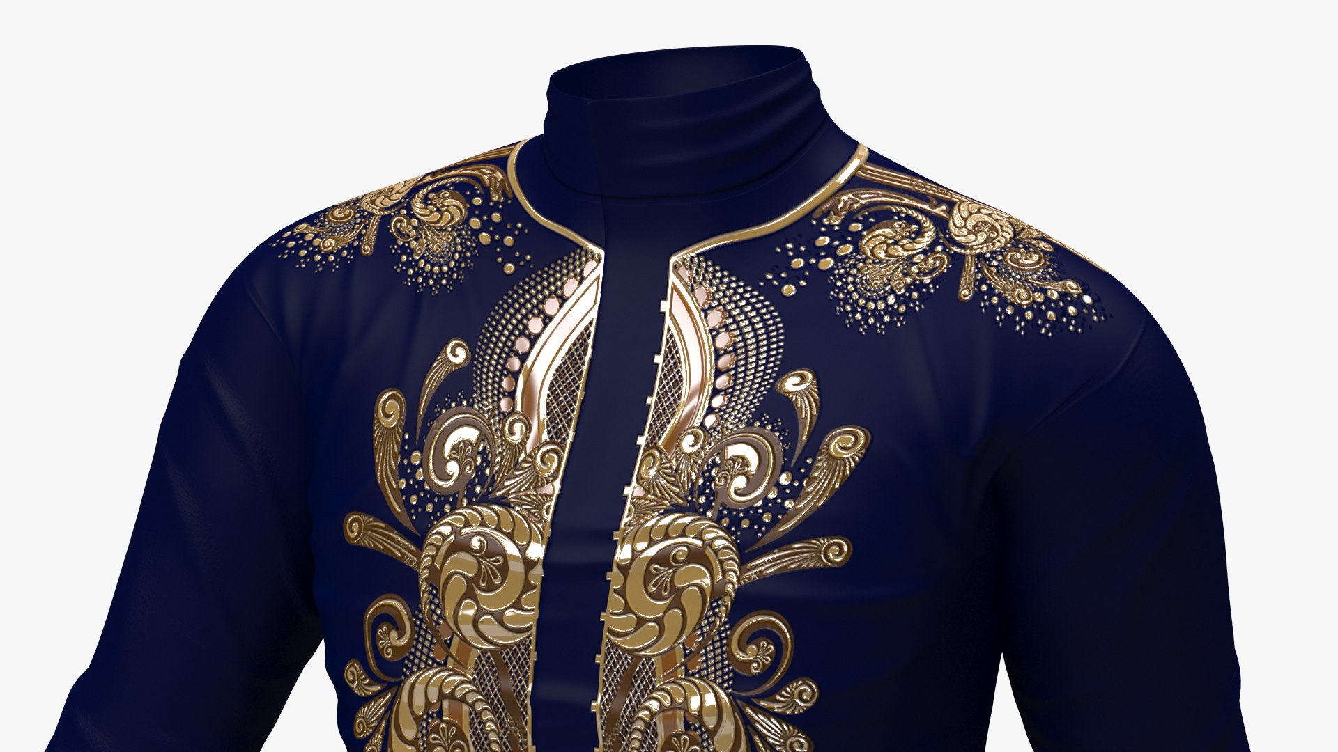 Fashionable Style Jacket 3D Model - TurboSquid 1816800